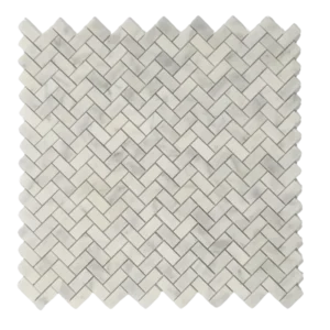 Herringbone Milas White