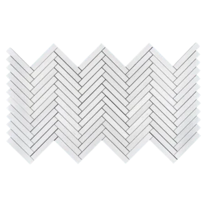 1×6 Herringbone Dolomite Mosaic Tile