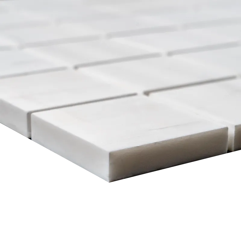 Dolomite White Marble Mosaic Tile – 2x2 Honed Square - Image 6