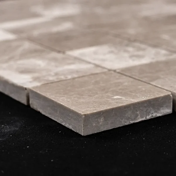 Beige Diamond Polished Marble Mosaic Tile 2x2 - Image 3