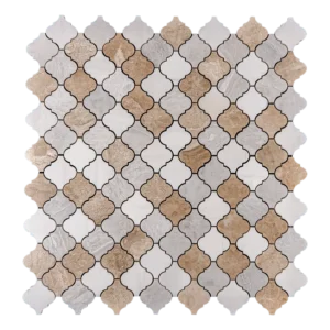 DOLOMITE ICEBERG BEIGE MOSAIC TILE