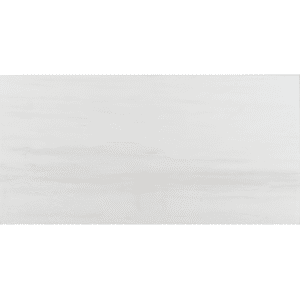 Rectangular white Dolomite marble tile with a smooth honed finish and soft horizontal veining.