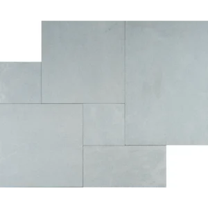 Imperial Blue – French Pattern Sandblasted Marble Paver