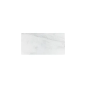 Avalon White 6x12 leather marble paver with smooth texture and soft gray veining – premium white marble for outdoor and indoor flooring