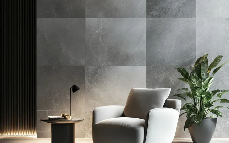 gray stone tiles